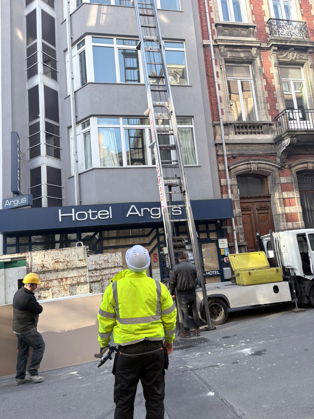 Werf van GMN BOUW BV in de stad